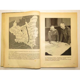 Книга с иллюстрациями Большая немецкая война против Польши. Espenlaub militaria